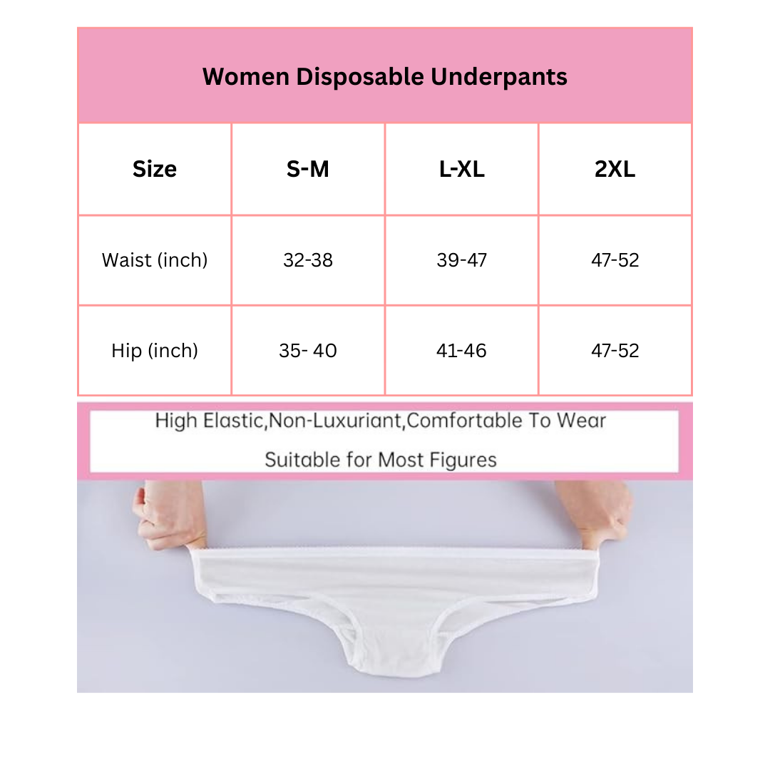 Disposable Cotton Underpants (Underwear)