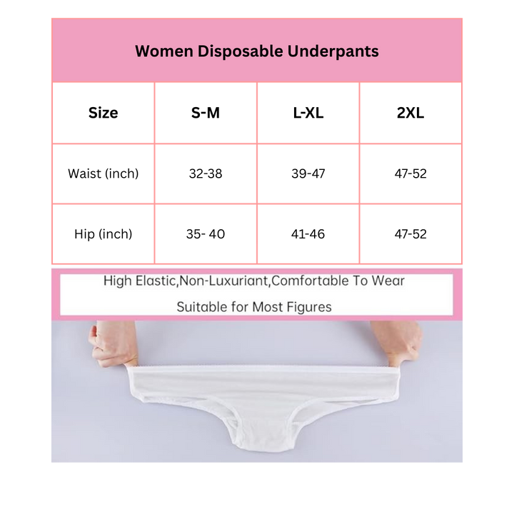 Disposable Cotton Underpants (Underwear)