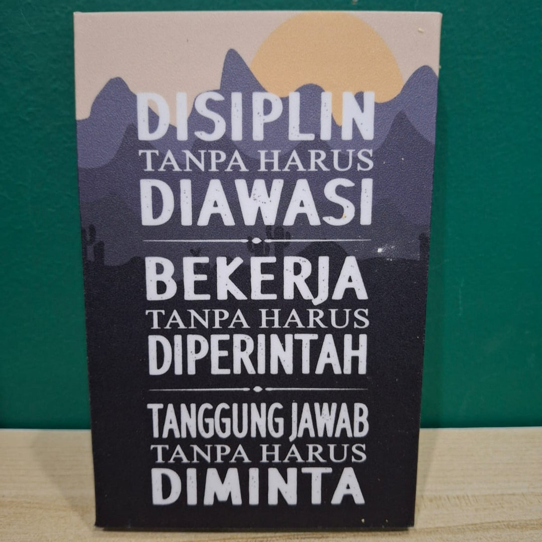 Small Standing Poster