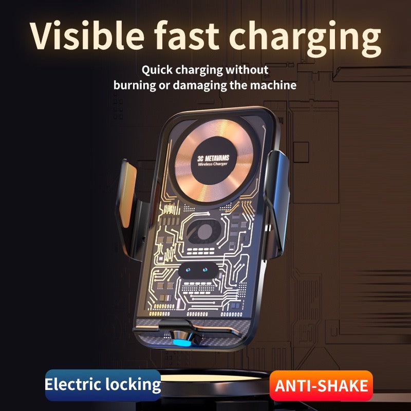 Car Holder with Wireless Charger
