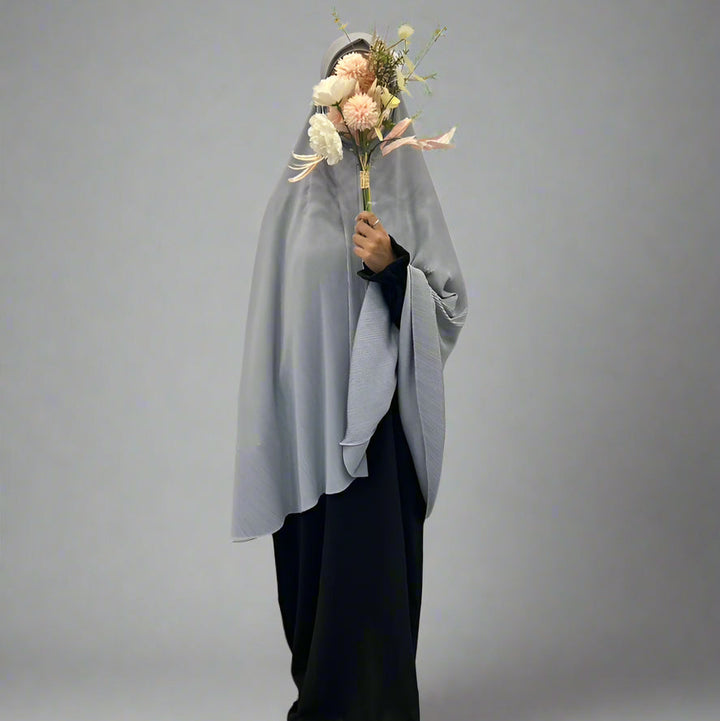 Mini Telekung Pleated