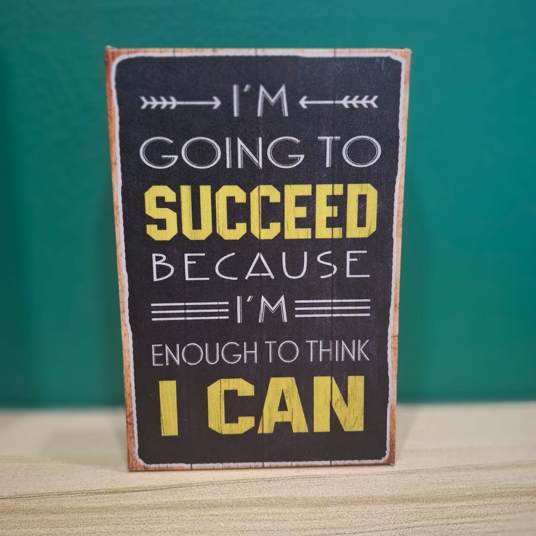 Small Standing Poster