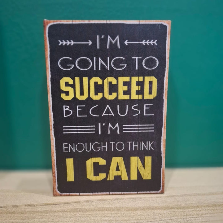 Small Standing Poster