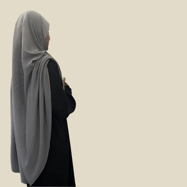 Mini Telekung Pleated