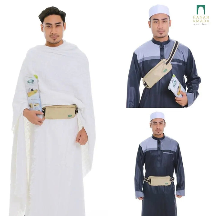 Anti-Theft Waist And Ihram Belt Hanan Amadahajj_umrah