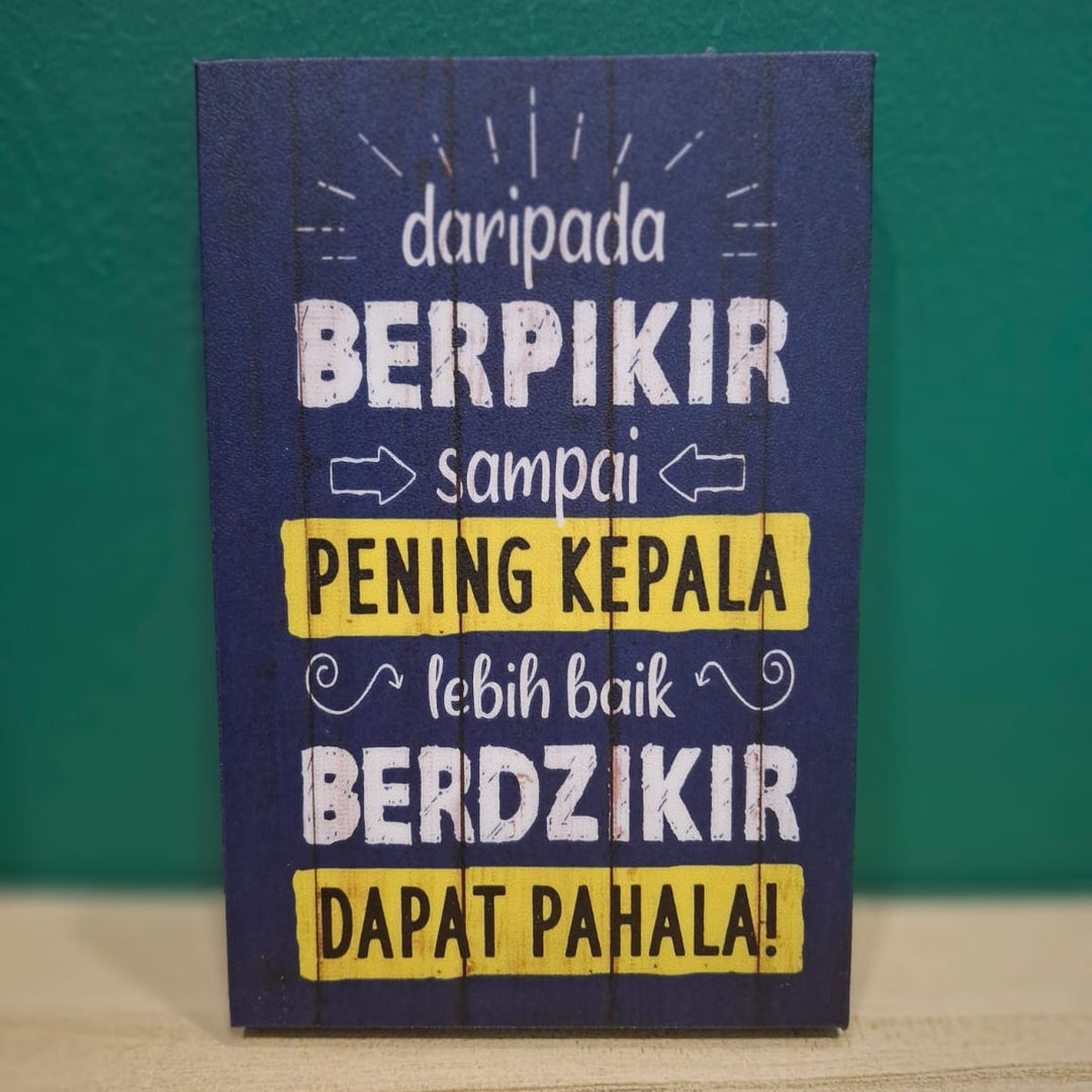 Small Standing Poster