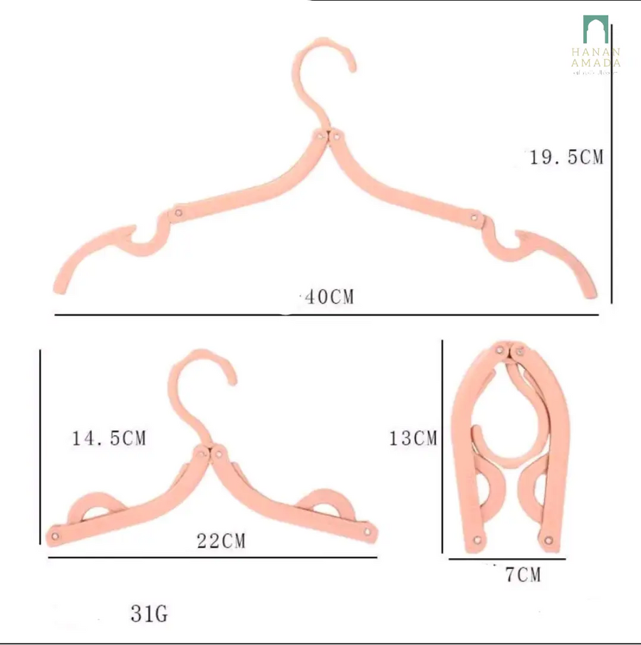 Foldable hanger Hanan Amadahajj_umrah