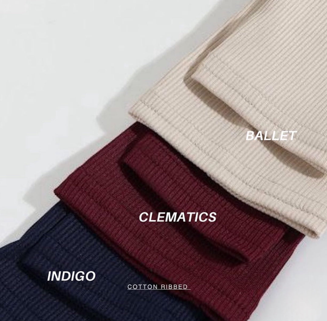 Cotton Ribbed Handsocks