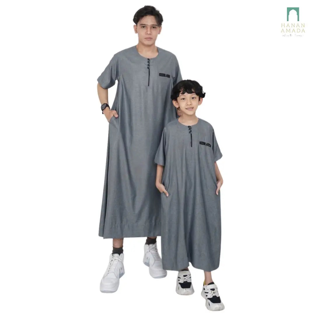 Jubah Naufal Teenager Hanan Amadahajj_umrah