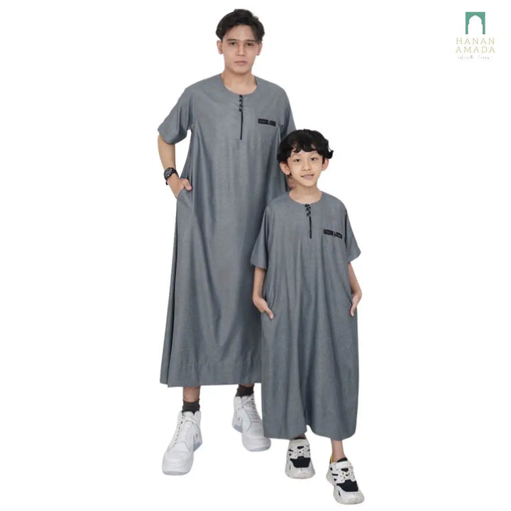 Jubah Naufal Teenager Hanan Amadahajj_umrah