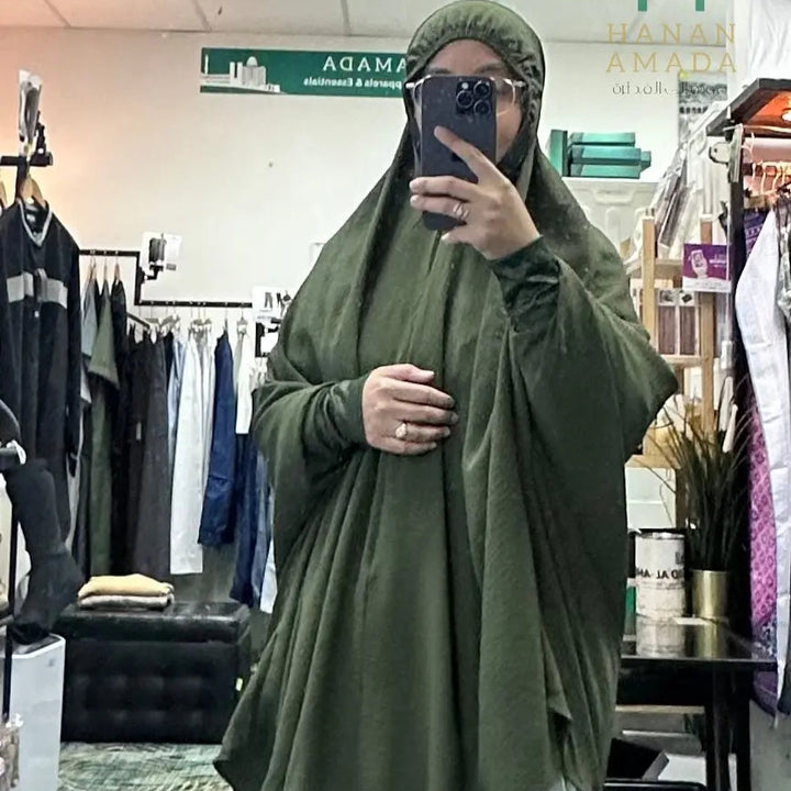 Mini Telekung Pocket Sleeves Hanan Amadahajj_umrah