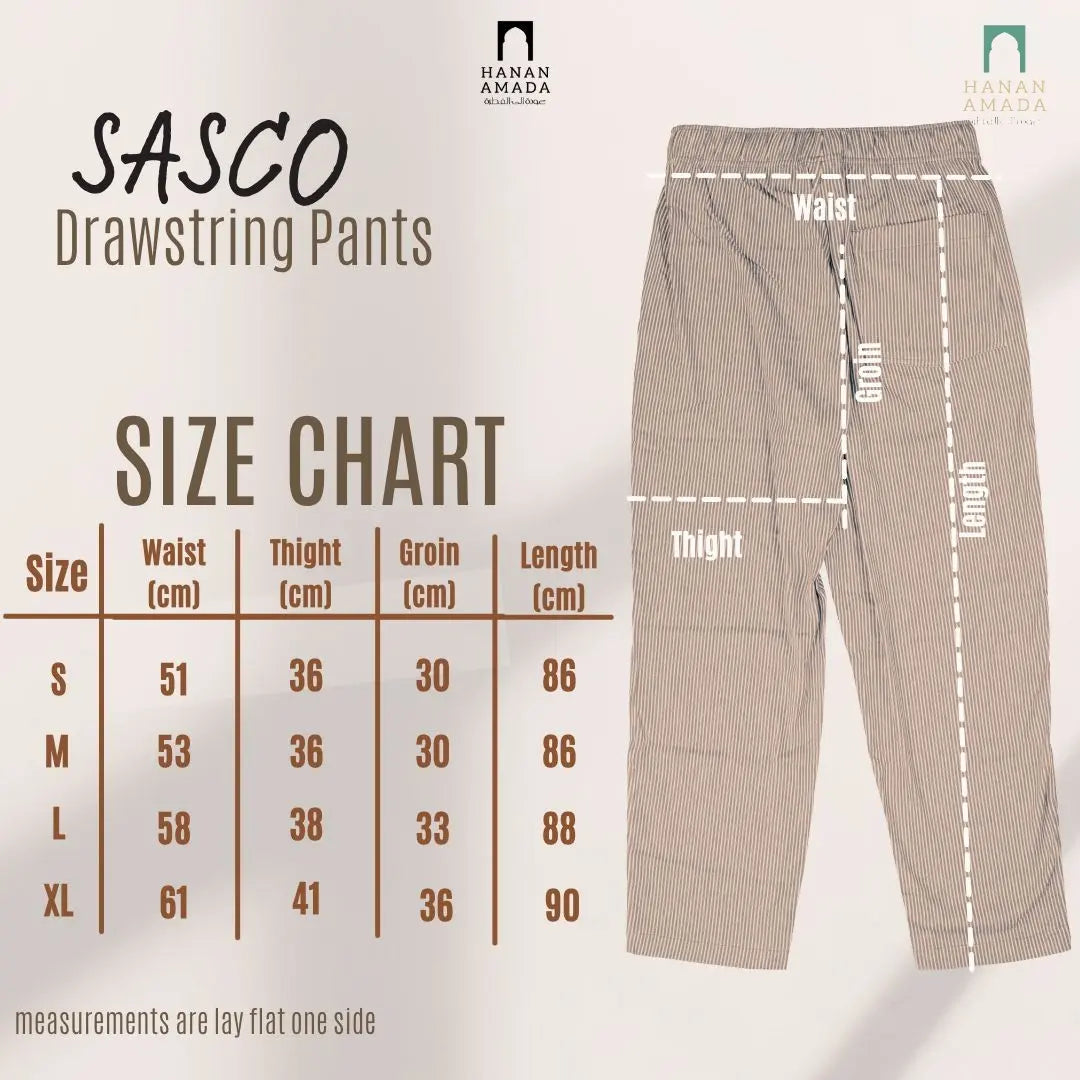 Sasco Drawstring Pants Hanan Amadahajj_umrah