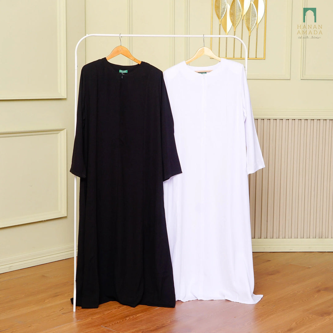 Zainab 2.0 (Plus Size) - White Hanan Amadahajj_umrah