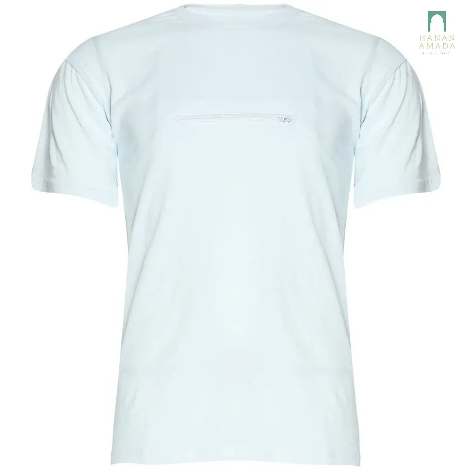 Zipped Pocket T- Shirt (Male) - Plus Size