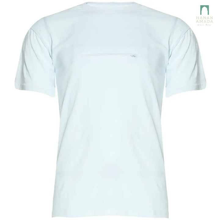 Zipped Pocket T- Shirt (Male) - Plus Size
