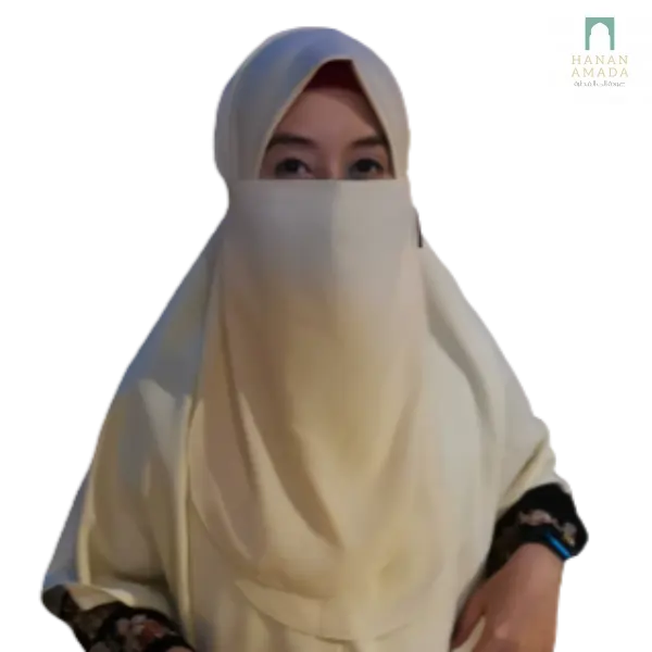 Niqab Aaira (Tieback / Elastic) Hanan Amada