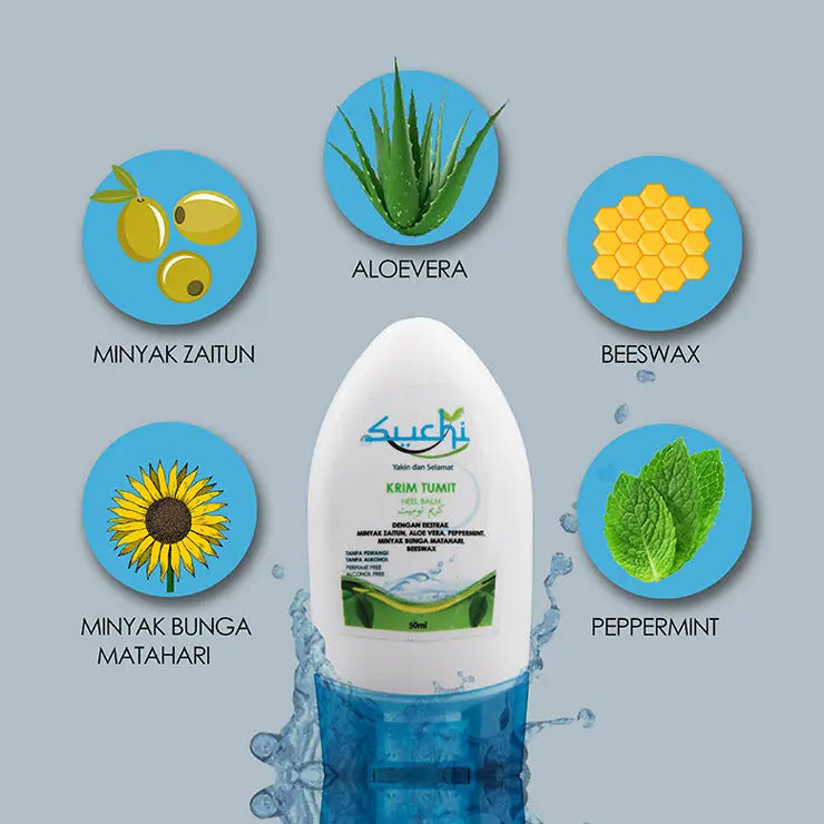 Suchi Heel Cream (50ml) Hanan Amada