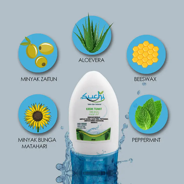 Suchi Heel Cream (50ml) Hanan Amada