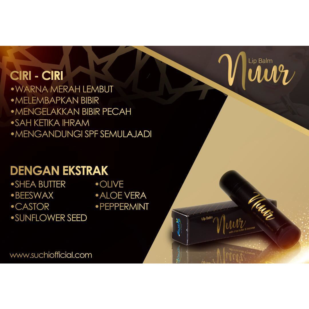 Suchi Lip Balm Nuur (5gm) Hanan Amada