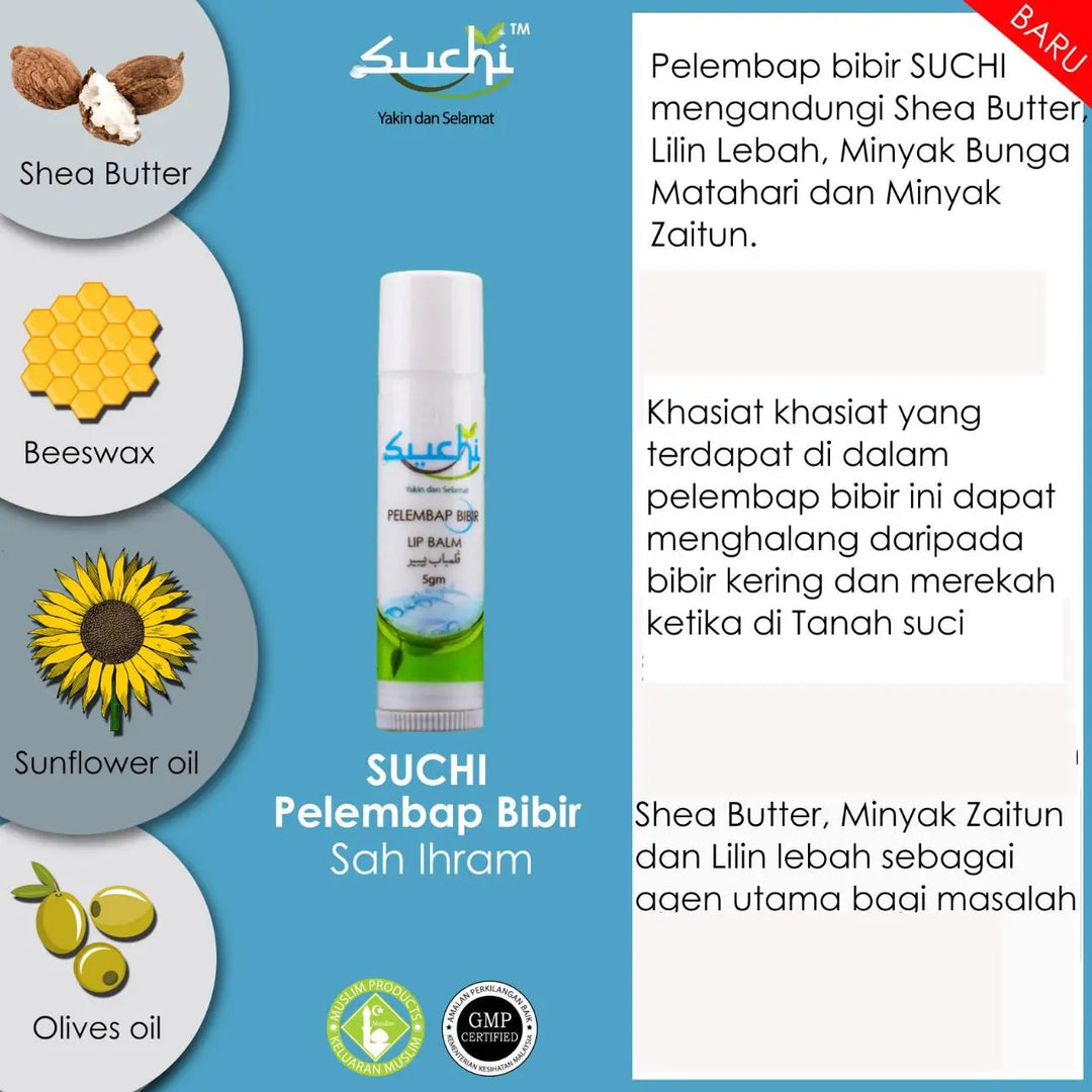 Suchi Lip Balm (5gm) Hanan Amada