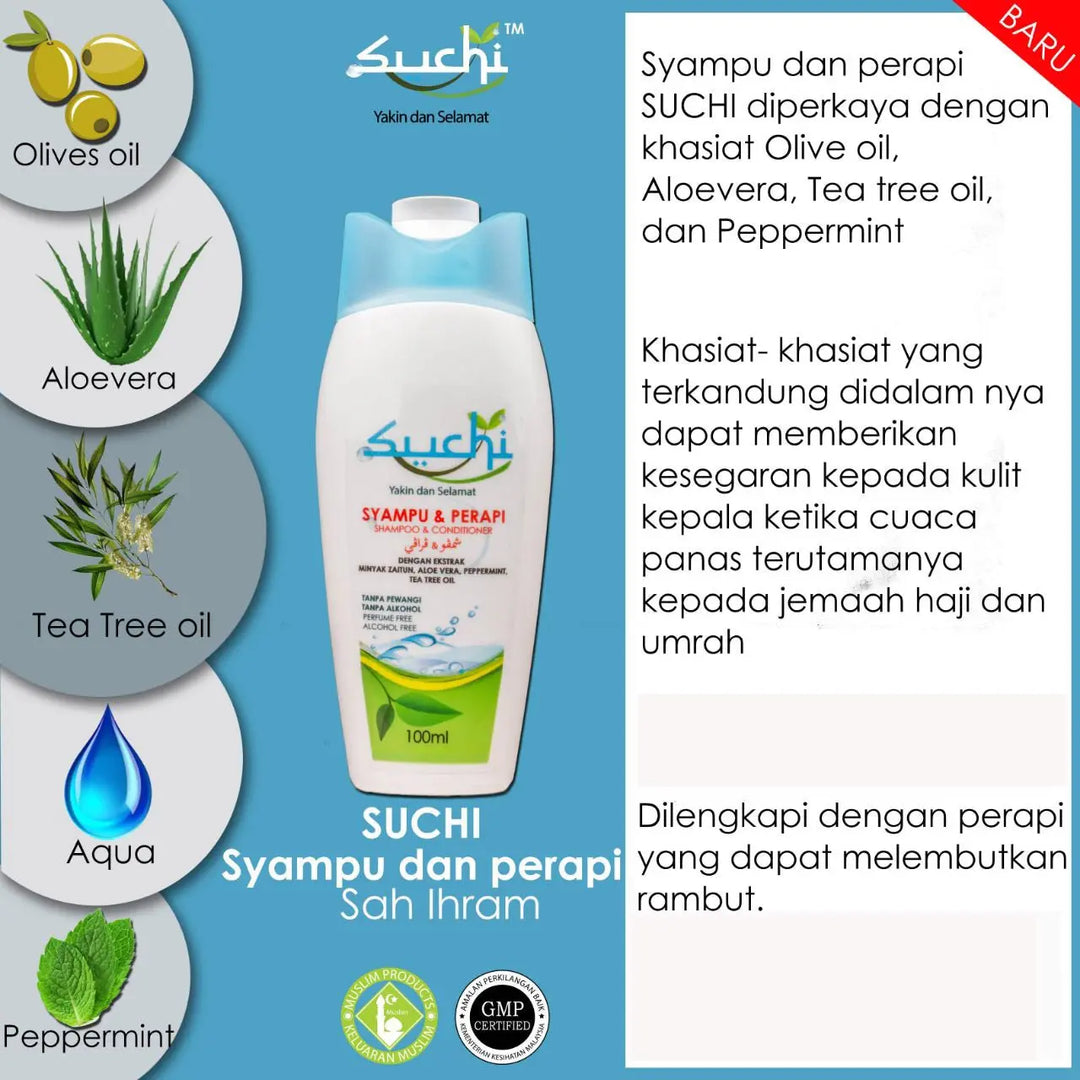 Suchi Shampoo & Conditioner (100ML) Hanan Amada