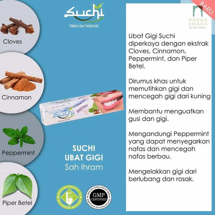 Suchi Toothpaste (Hajj,Umrah) Hanan Amada
