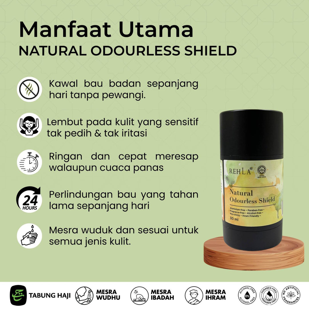 Rehla - Natural Odourless Shield
