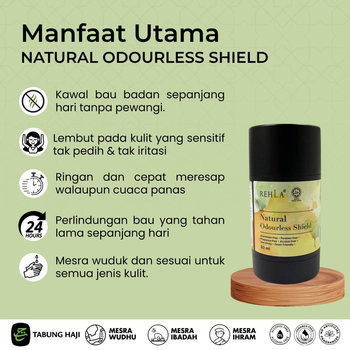 Rehla - Natural Odourless Shield