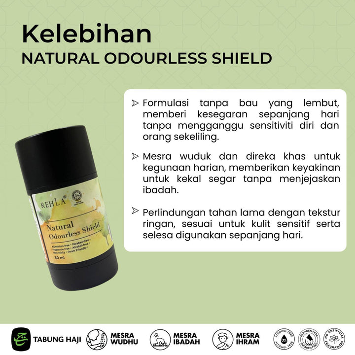 Rehla - Natural Odourless Shield