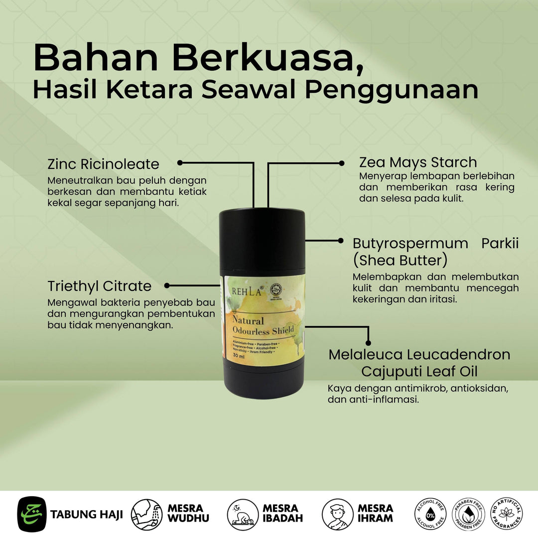 Rehla - Natural Odourless Shield