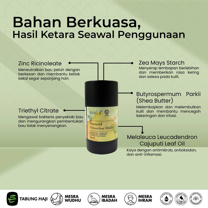 Rehla - Natural Odourless Shield