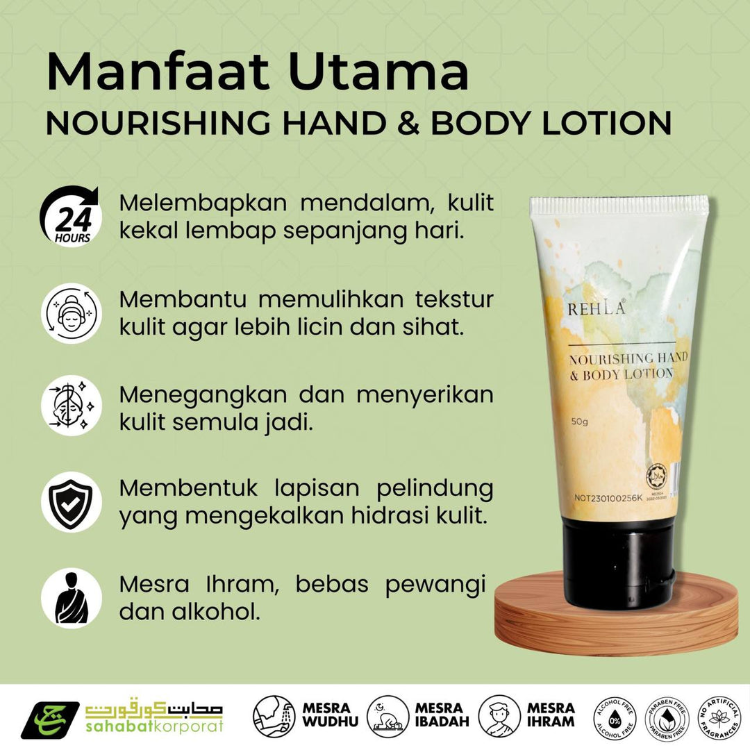 Rehla - Hand & Body Lotion (50ml)