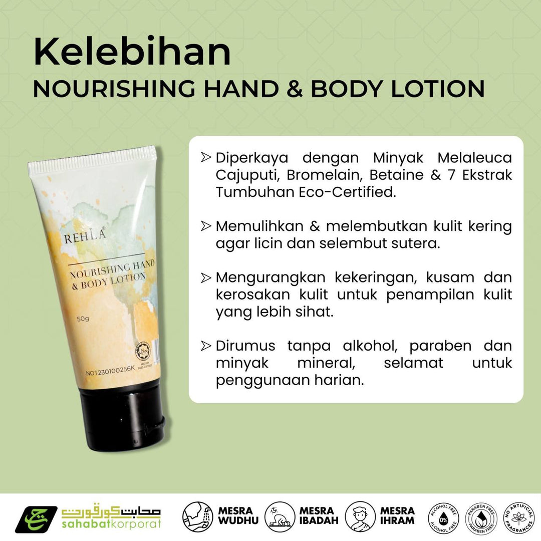 Rehla - Hand & Body Lotion (50ml)