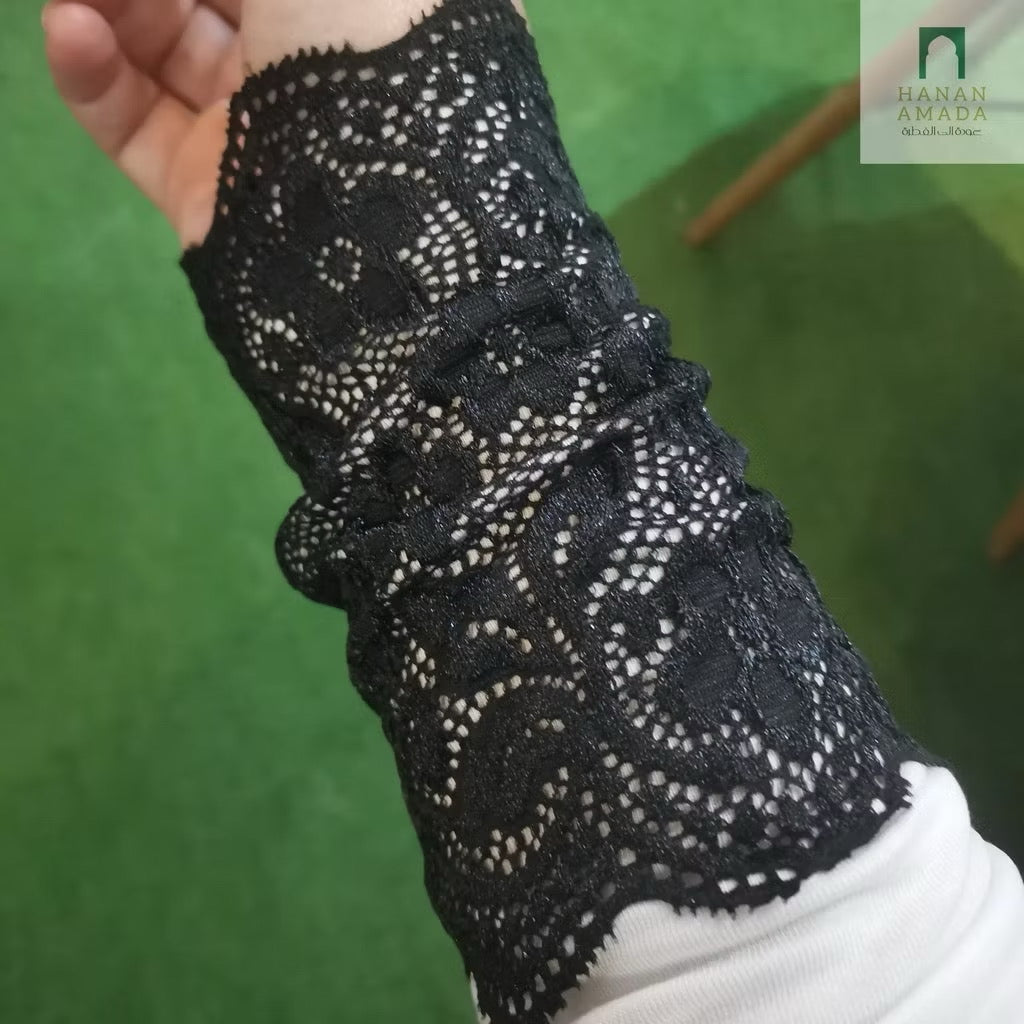 Elegant Lace Handsocks