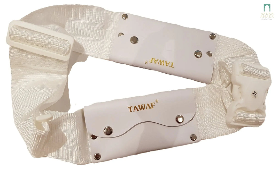 Ihram Belt - White Buckle Hanan Amadahajj_umrah