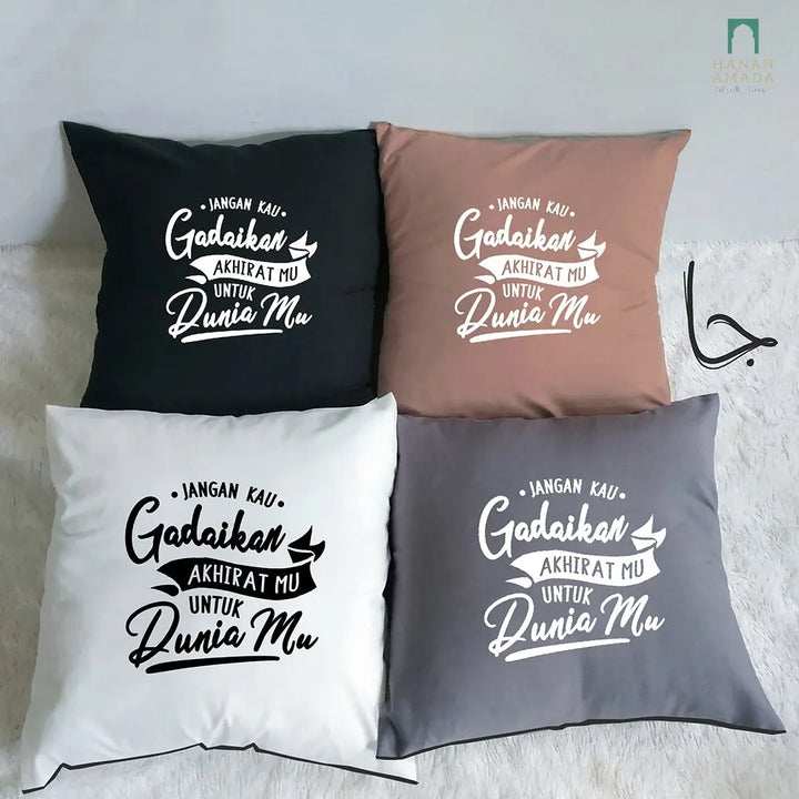 Inspirational Cushion Cover Hanan Amadahajj_umrah