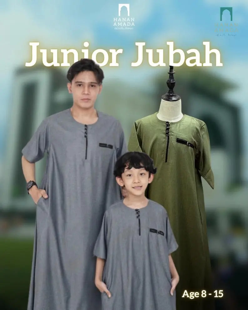 Jubah Naufal Teenager Hanan Amadahajj_umrah