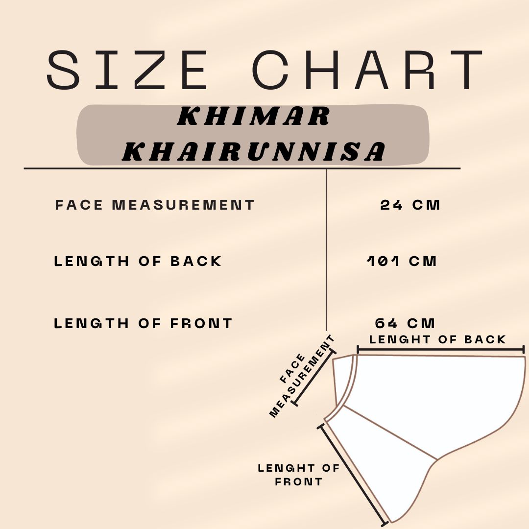 Khimar Khairunnisaa (with Chin Coverage)