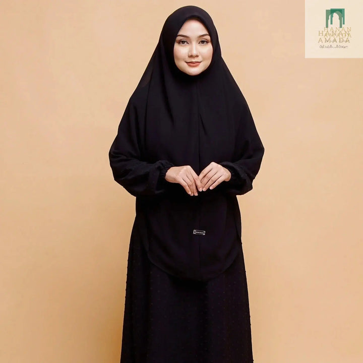 Khimar Khalida - Light Grey