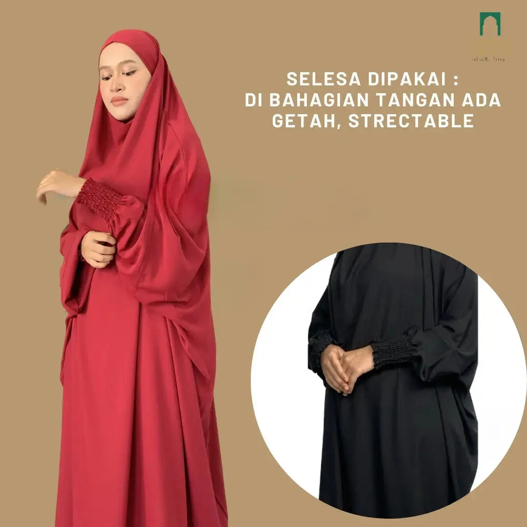 Khimar Telekung Hanan Amadahajj_umrah