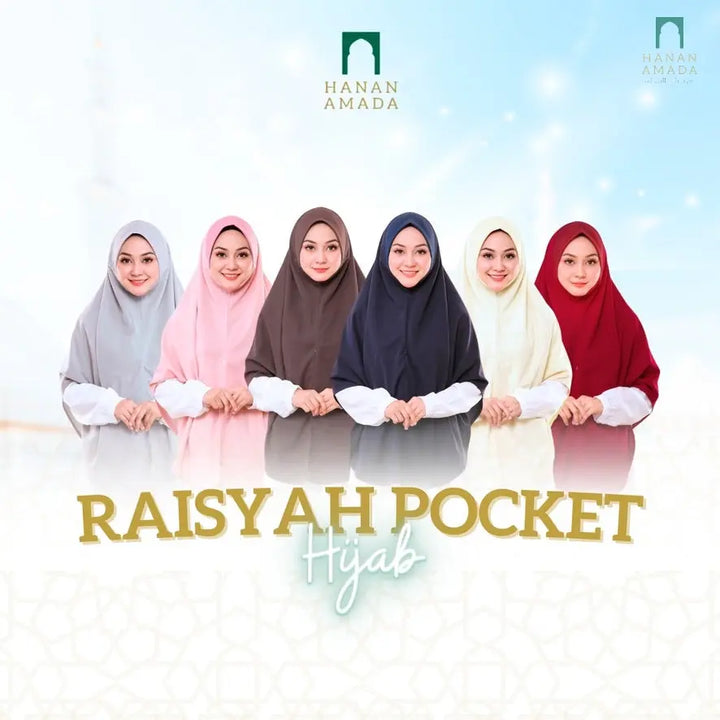 Raisyah Pocket Hijab Hanan Amadahajj_umrah