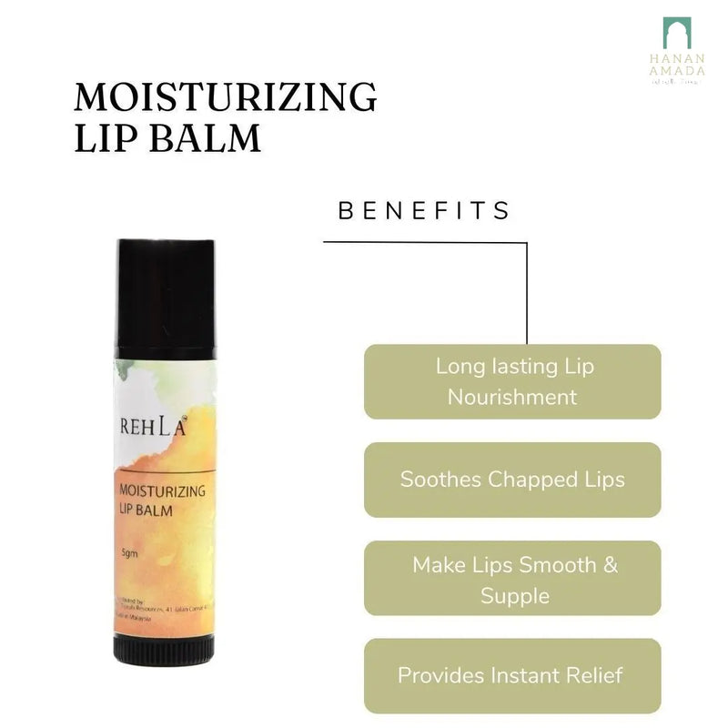 Rehla Bodycare - moisturising lipbalm (5g) Hanan Amadahajj_umrah