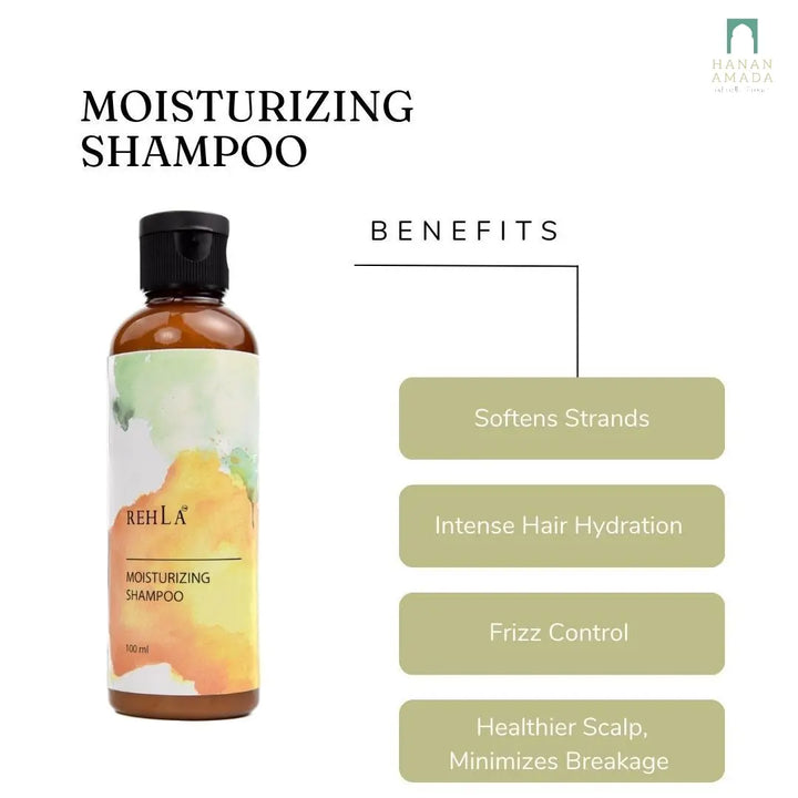 Rehla Bodycare - moisturising shampoo (100ml) Hanan Amadahajj_umrah