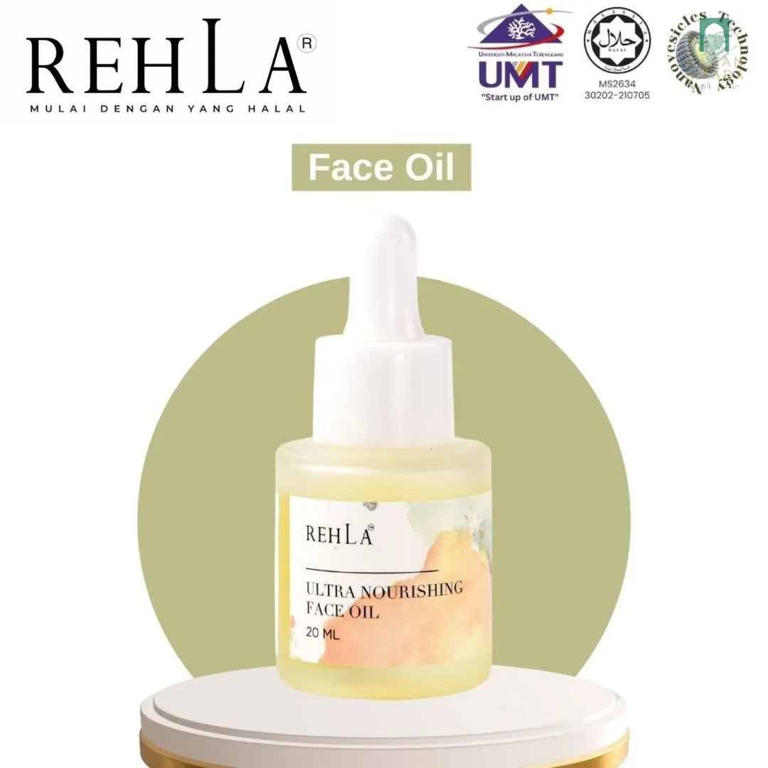 Rehla Ihram Friendly - Ultra Intense Face Oil (20ml) Hanan Amadahajj_umrah