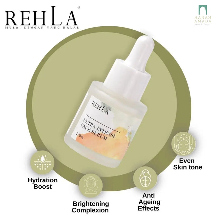 Rehla Skincare - Ultra Intense Face Serum (20ml) Hanan Amadahajj_umrah