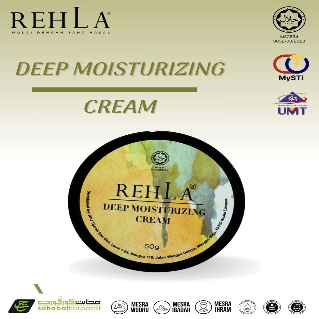 Deep Moisturizing Cream (For Face, body and heels)
