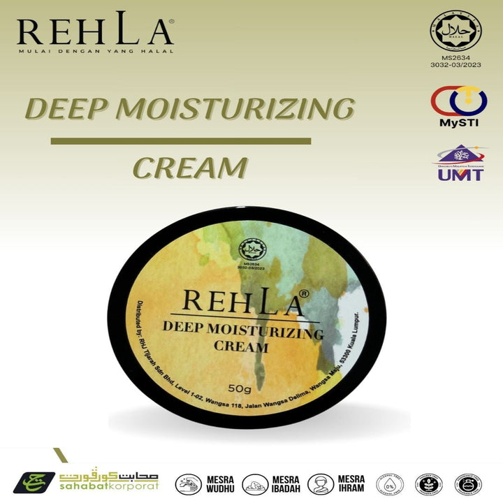 Deep Moisturizing Cream (For Face, body and heels)