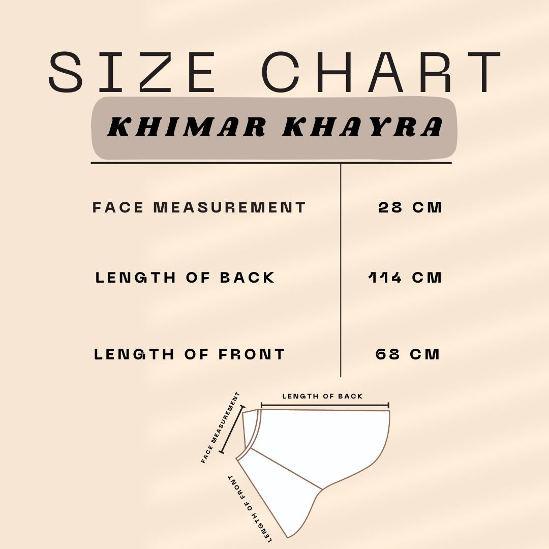 Khimar Khayra (with Chin Coverage)