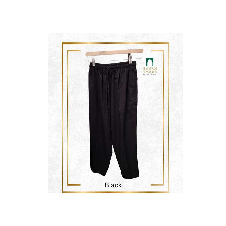 Men's Cotton Pants - Loose Cut (Daily Wear / Umrah / Hajj/ Prayer / Solat)
