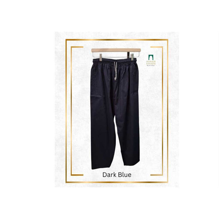 Men's Cotton Pants - Loose Cut (Daily Wear / Umrah / Hajj/ Prayer / Solat)